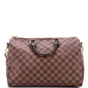 Louis Vuitton 35 Speedy Bandouliere Bag Damier